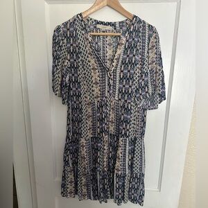 LOFT Tiered Dress XSP